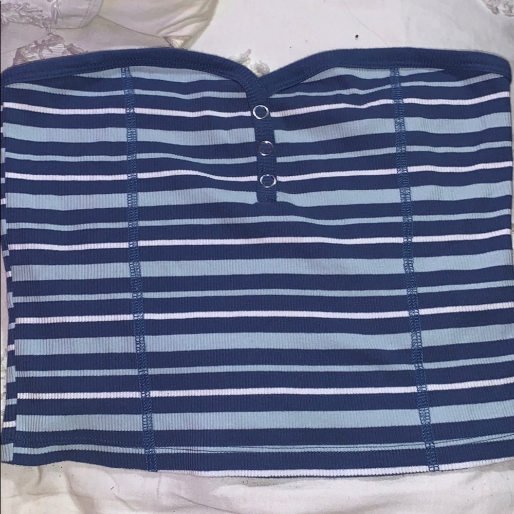 Pacsun stripped tube top